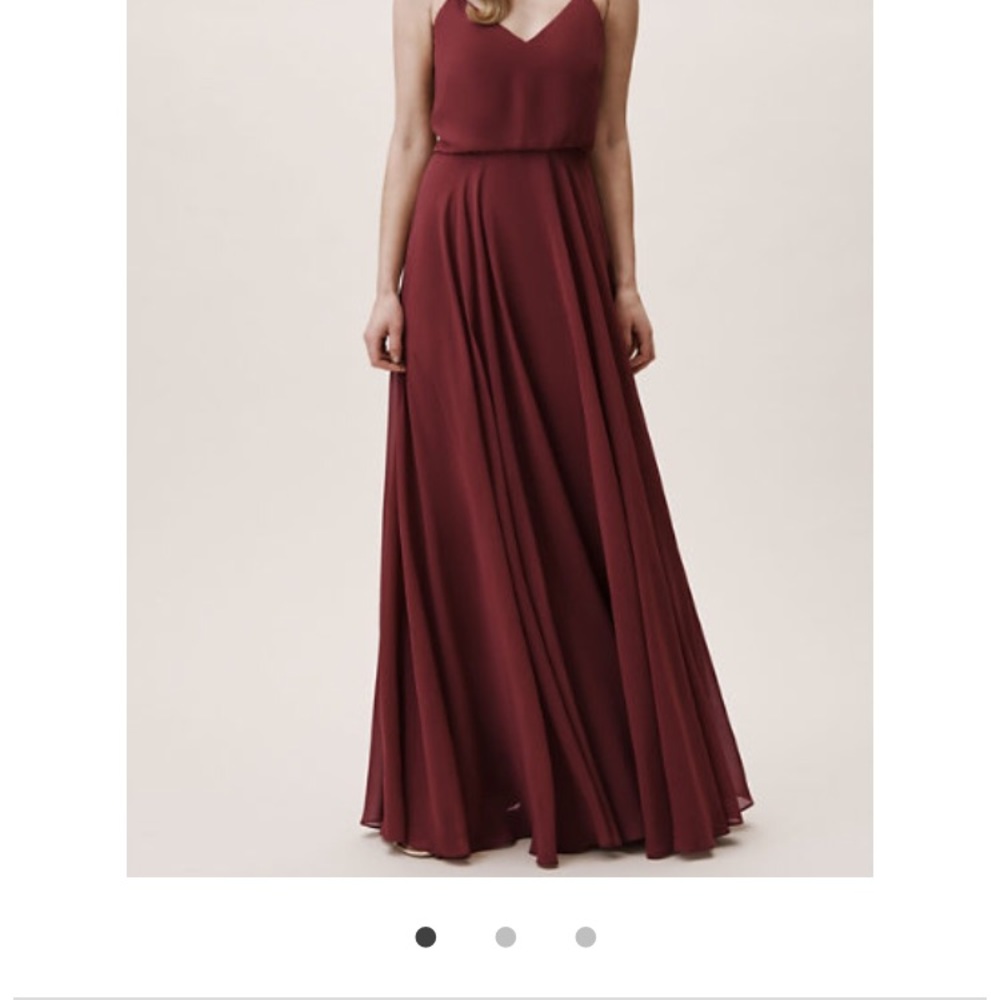 Jenny Yoo inesse dress, size 2, color hibiscus
